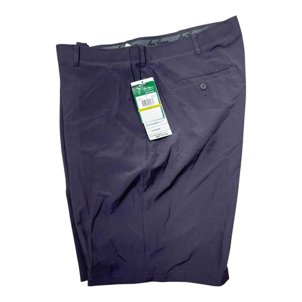 Ben Hogan Performance Golf Shorts Gray SZ 44 NWT Flat Front